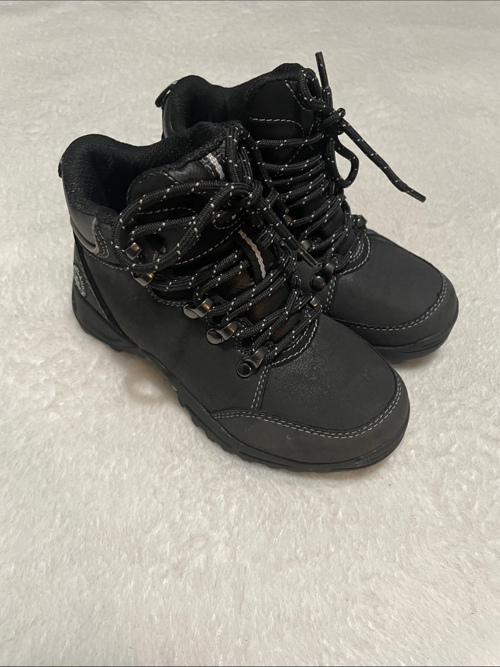 Boys Outland Outdoor Black Hiking Boots - Sz 11